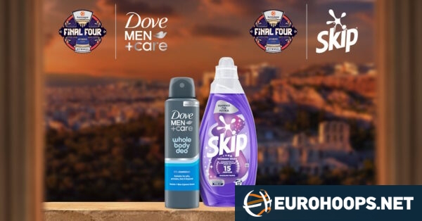 Euroleague Basketball partners with Unilever's Skip and Dove Men+Care