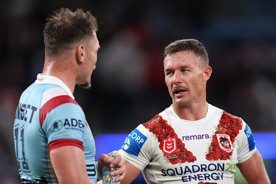 Angus Crichton and Damien Cook.