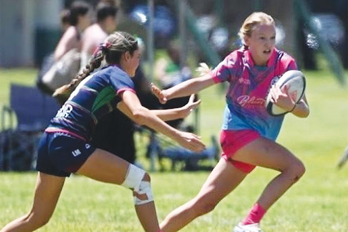 Rugby triumph for Evie in Hawaii