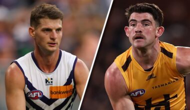 Dockers defender back, Hawks make call on sore stars