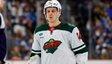 Wild’s Joel Eriksson Ek practices, is a possibility to return in Game 3 vs. Avalanche