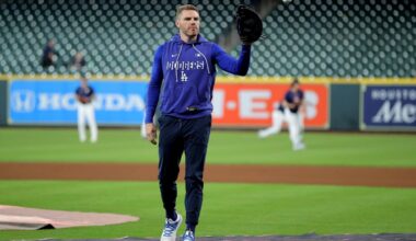 Why Freddie Freeman’s baby daughter is making him re-evaluate his baseball longevity