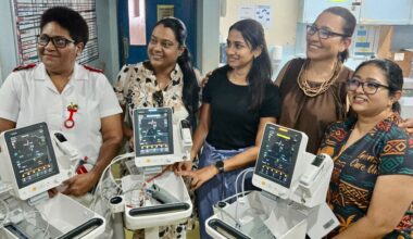 IWA Fiji donates monitors to improve maternal recovery at CWM