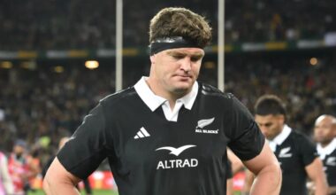 All Blacks captain Scott Barrett ruled out of rugby for three to five months