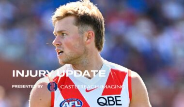 Injury Update: Round 9