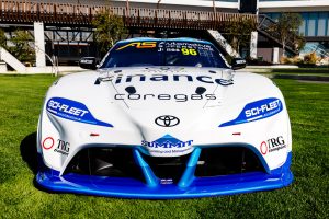 Macauley Jones' #96 Brad Jones Racing Toyota Supra in its Summit colours.