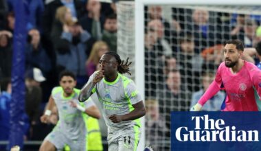 Manchester City’s wild draw at Everton hands Arsenal title edge despite late Doku strike | Premier League