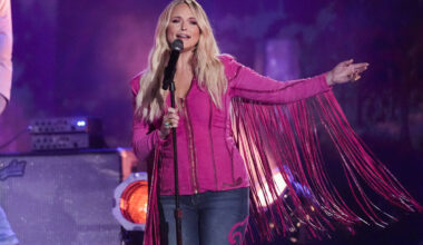 Miranda Lambert performs "Run" during the 60th annual Academy of Country Music Awards ...