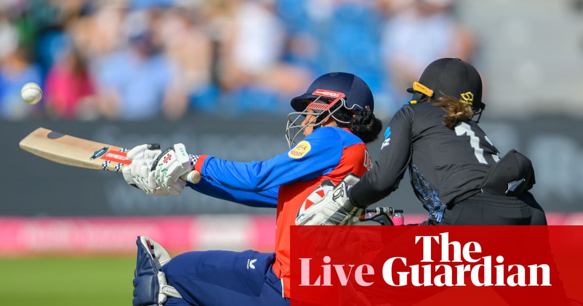 England v New Zealand: third and deciding women’s T20 cricket international – live | Women's cricket