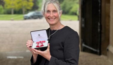 Julia Lee receives MBE from Prince William recognising decades of service to rugby league