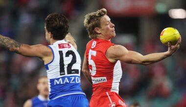 AFL round nine 2026, scores, results, odds, stats and start time from Marvel Stadium