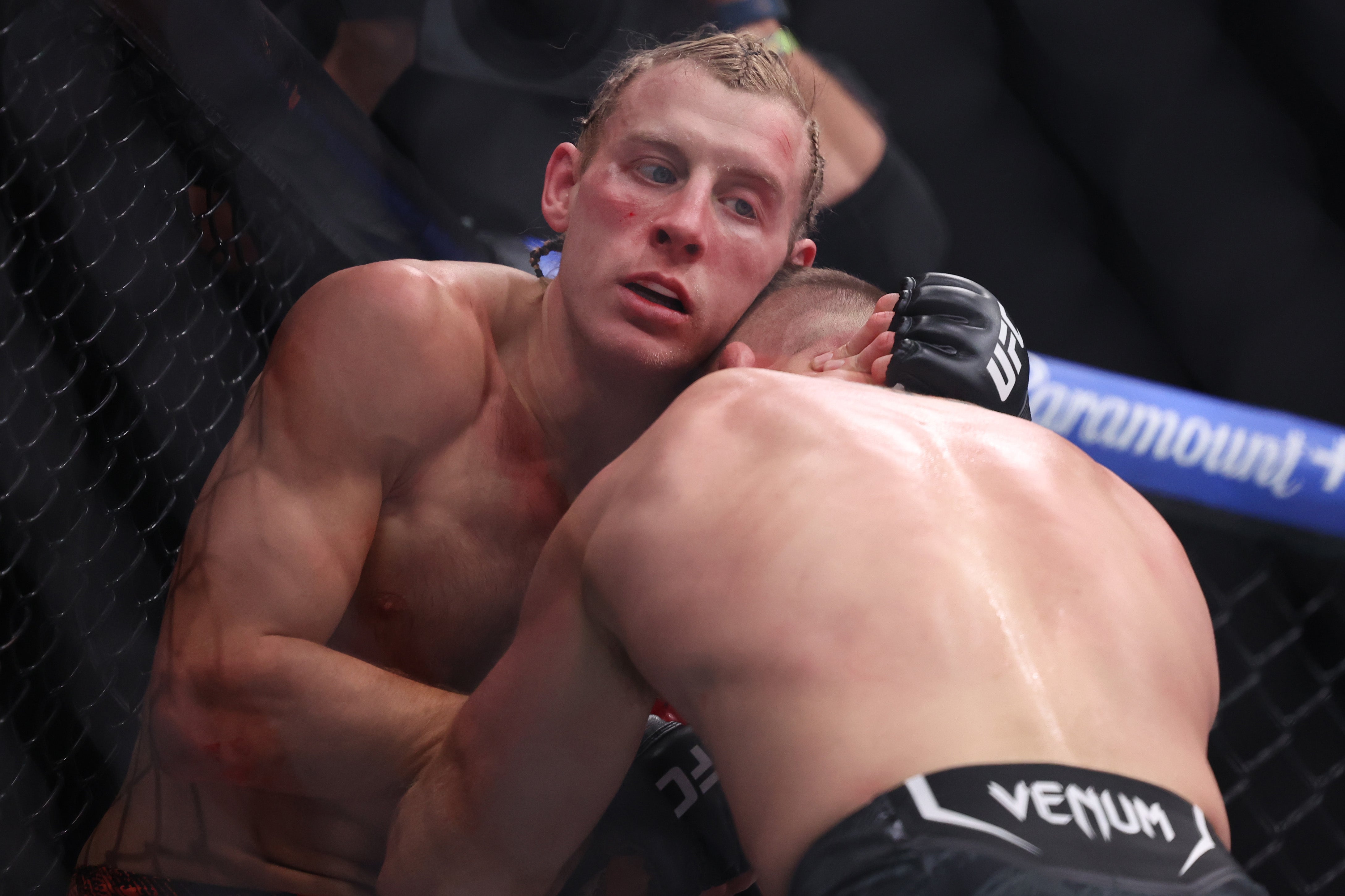 Liverpool’s Paddy Pimblett will face Benoit Saint-Denis in a mouthwatering bout