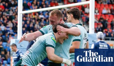 Leicester set sights on top two after running riot at Sale to seal Prem playoff place | Prem Rugby