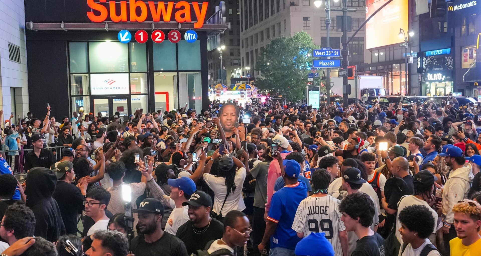NYPD Shuts Down Knicks' Game 4 MSG Watch Party, Cites 'Problematic Issues' and Arrests