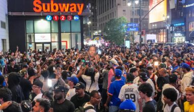 NYPD Shuts Down Knicks' Game 4 MSG Watch Party, Cites 'Problematic Issues' and Arrests