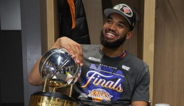 Karl-Anthony Towns Shouts Out Jeremy Lin in Video, Talks His Impact on Knicks Fandom