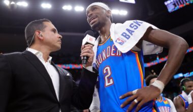 SGA Reacts to 'Flopper' Chants From Spurs Fans After Thunder Win WCF Game 3, 'Doesn't Fuel Me'