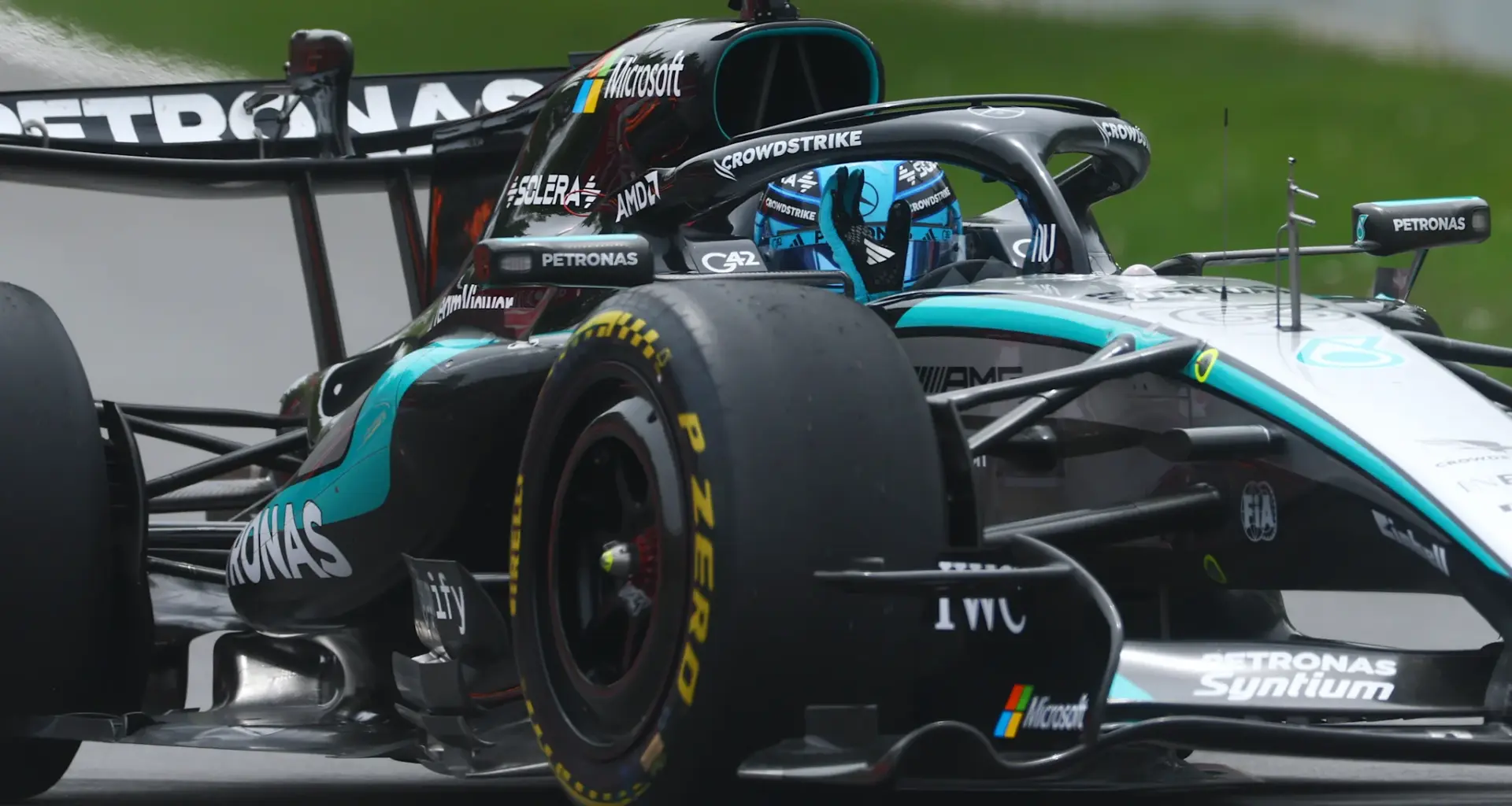 MONTREAL, QUEBEC - MAY 21: Andrea Kimi Antonelli of Italy and Mercedes AMG Petronas F1 Team looks