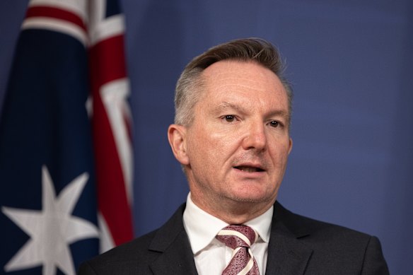 Energy Minister Chris Bowen welcomed the announcement. 