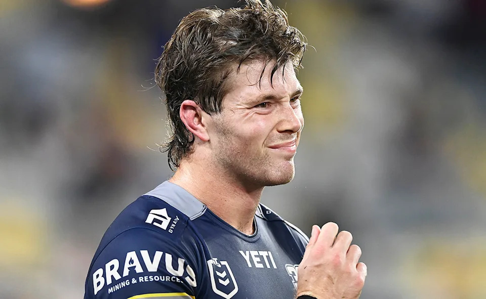 Harrison Edwards, pictured here in action for the Cowboys in 2025.