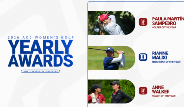 2026 All-ACC Women’s Golf Team and Award Winners Announced
