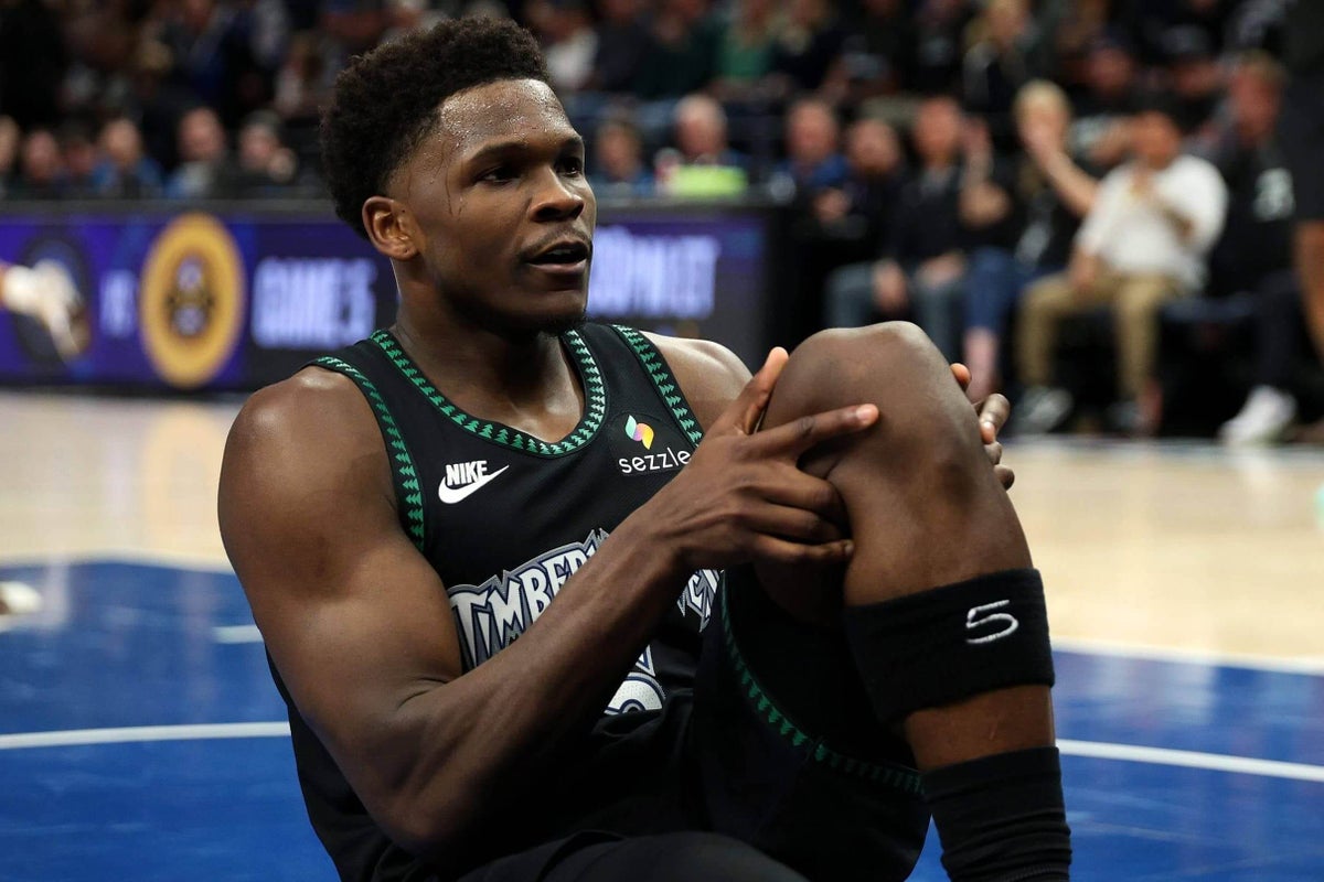 Anthony Edwards is hoping he can return to play against Victor Wembanyama, Spurs