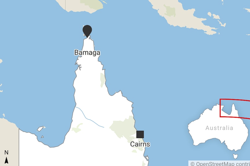 Map of the Cape York Peninsula