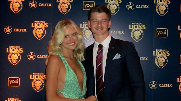 Bronte Thompson and Jaxon Prior at the 2024 Brisbane B&F.