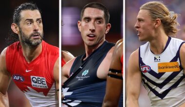TEAMS: Swans stars out, boost for Blues, Dockers star missing