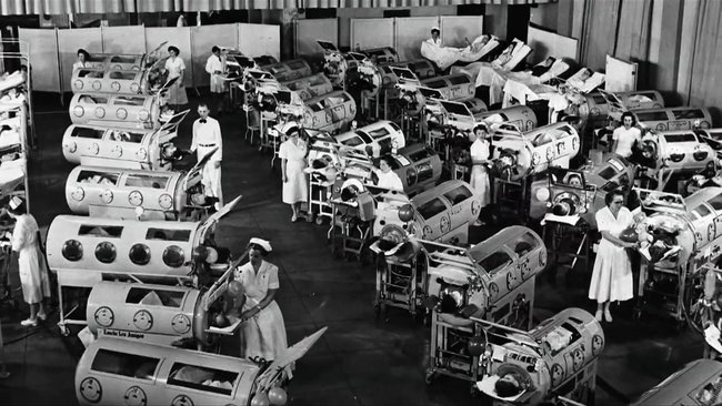 Australia’s last two polio epidemics were in 1956 and 1960.