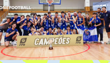 FC Porto under-16s crowned three-time national basketball champions