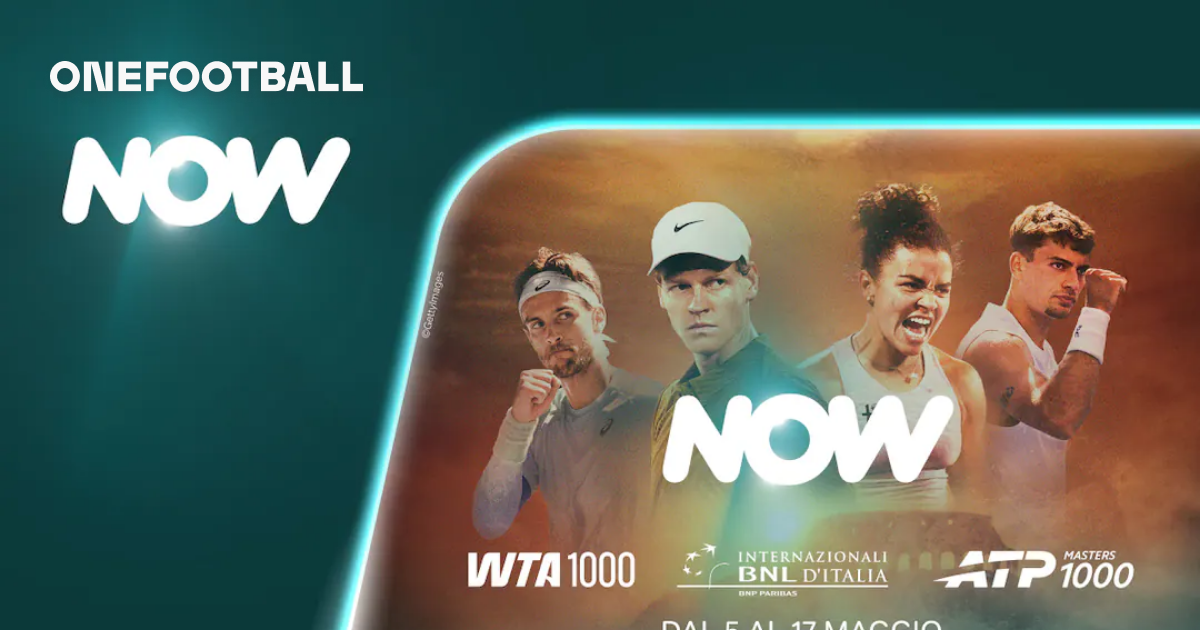 🎾 Top-class tennis is here! All the Italian Open on NOW 🔥