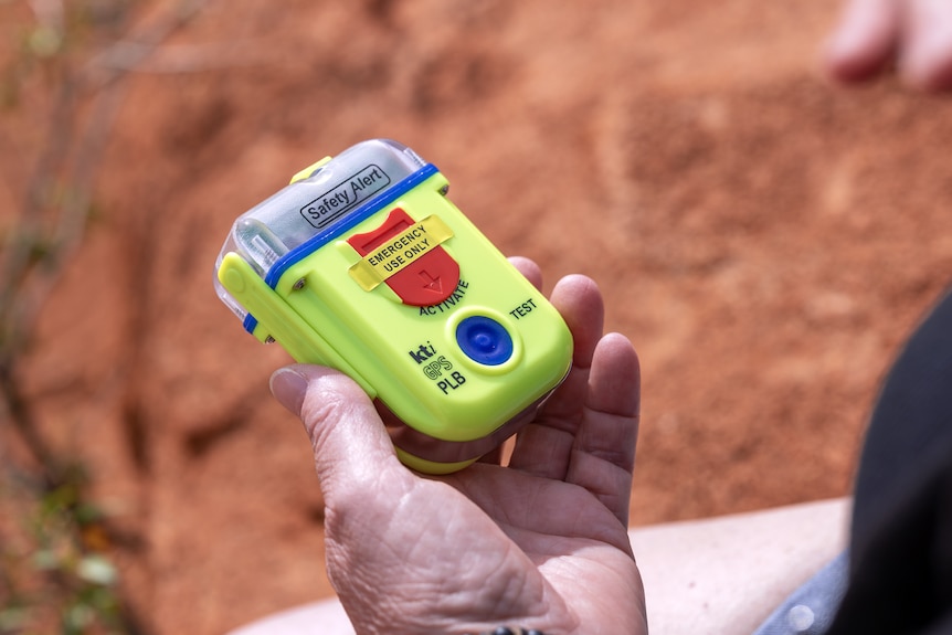 An image of a personal locator beacon.