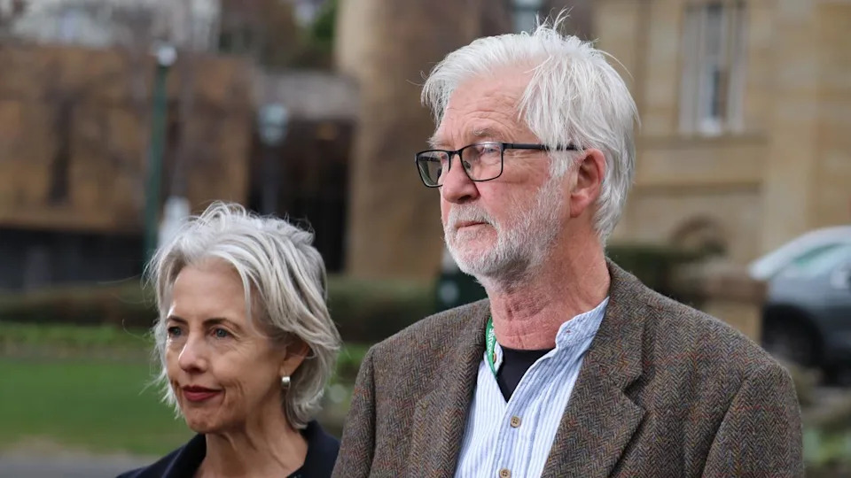 Rosalie Woodruff and Peter George