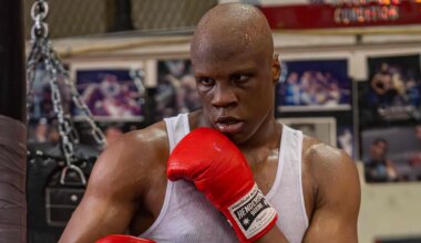 Now in main event, Oberlton looks to make waves in boxing, fashion