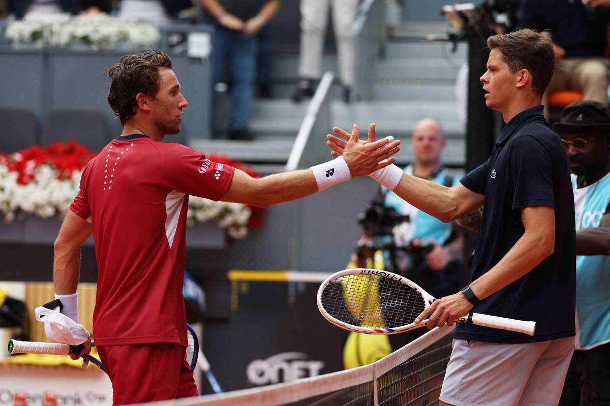 Blockx ends Ruud's Madrid title defence with shock win to set up semi-final with Zverev