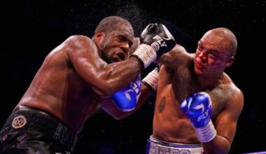 Boxing: Dubois defeats Wardley and is world champion again