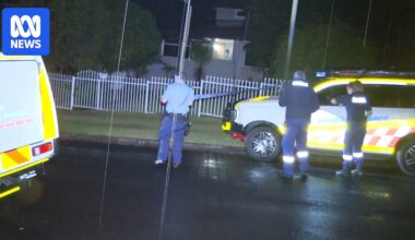 Man arrested after woman and two children found dead in a home in south-west Sydney