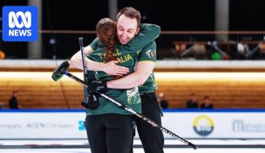 Tahli Gill and Dean Hewitt win gold at world mixed pairs curling championships