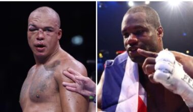 Fabio Wardley and Daniel Dubois