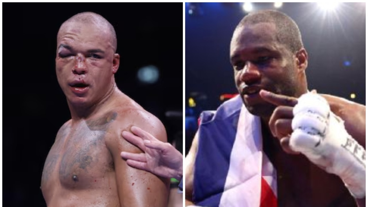 Fabio Wardley and Daniel Dubois