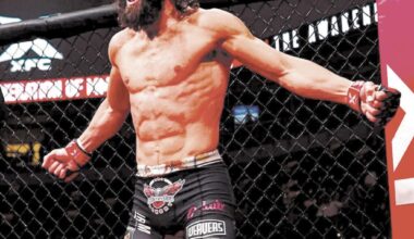 Hastings native Kenny “The Boss” Cross will appear this weekend on Netflix’s first mixed-martial arts event, where he will face Salahdine Parnasse of France. Courtesy photo