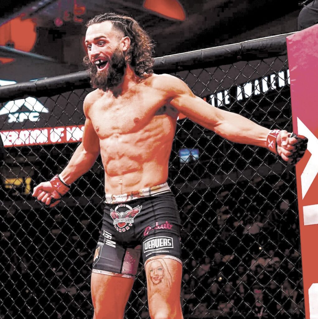 Hastings native Kenny “The Boss” Cross will appear this weekend on Netflix’s first mixed-martial arts event, where he will face Salahdine Parnasse of France. Courtesy photo