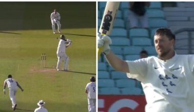 Ollie Robinson and Jack Carson score centuries from No.9 and No.10 for Sussex against Surrey