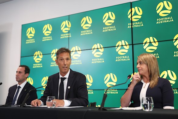 Football Australia chief executive Martin Kugeler last week announced a $15.3m annual loss.
