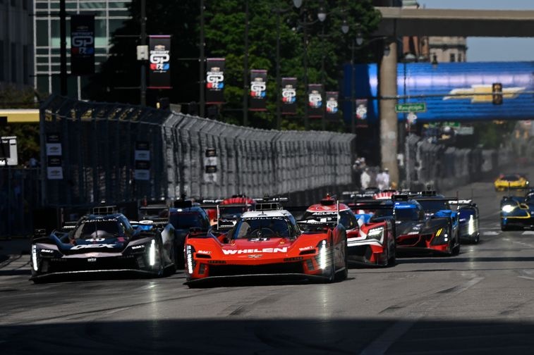 Cadillac wins Detroit IMSA thriller as Corvette survives GTD Pro chaos