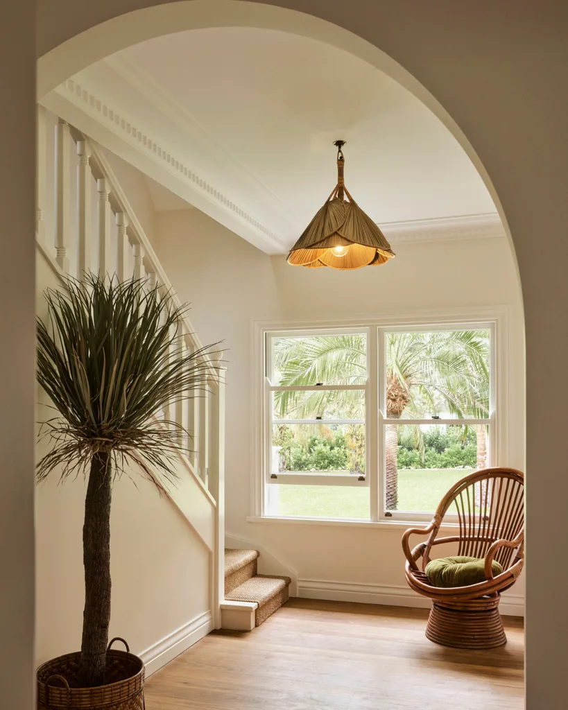 Coastal interior staircase