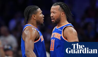 NBA playoffs: Record-breaking Knicks sweep 76ers as New York fans take over Philadelphia | New York Knicks