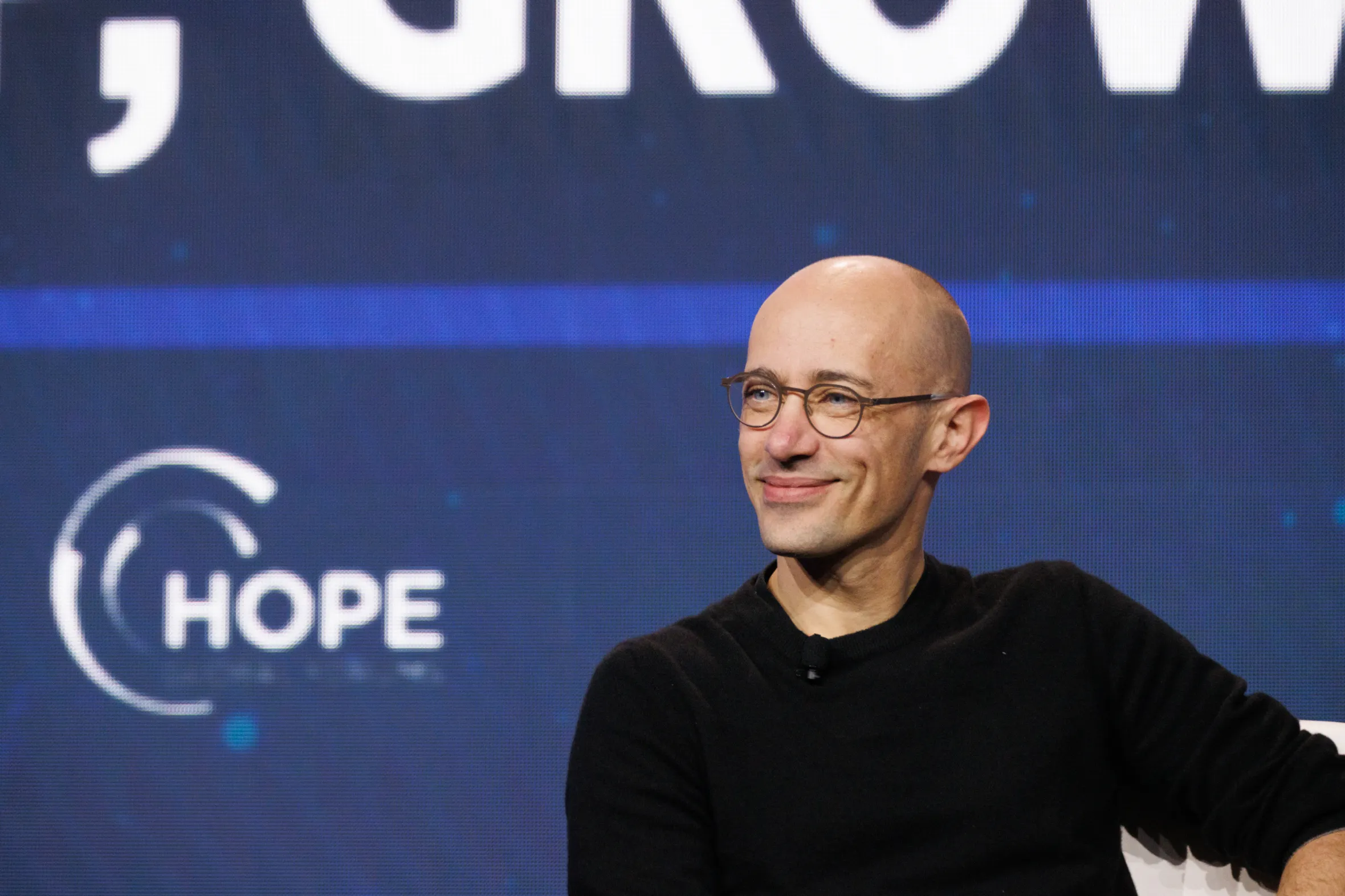 Tobias Lütke, CEO of Shopify, at the Hope Global Forums annual meeting.