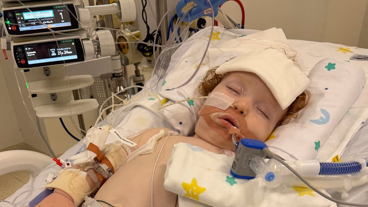 Dustin Wildman awake, alert after metallic powder emergency